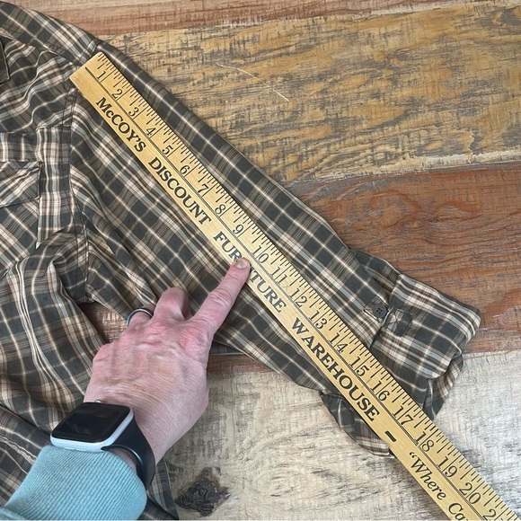 Mens Wrangler ATG long-sleeved men’s Medium Gorpcore roll tab sleeve - Picture 11 of 13